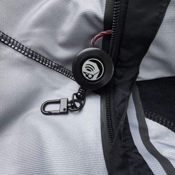 MOUNTAIN HARDWEAR Conduit Soft Shell Jacket Waterproof Windbreaker Gorpcore Gray - Picture 10 of 12